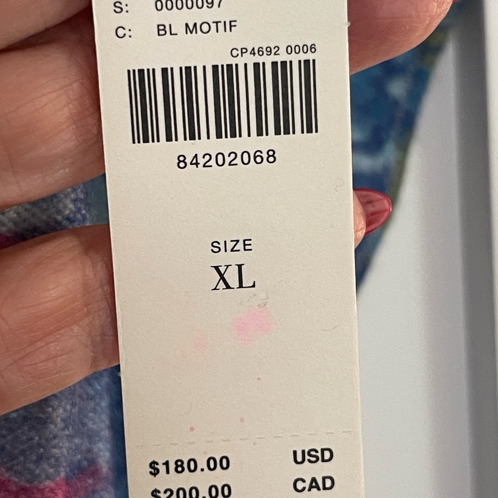 Anthropologie Cashmere Blue Floral-Pattern Women’s Sweater - Picture 2 of 4